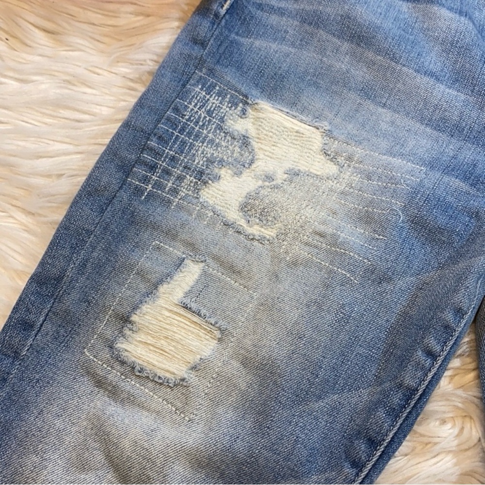 ✨ Current/Elliott ✨ The Stiletto Skinny Ankle Super Vintage Repair Size 27 - Picture 5 of 10